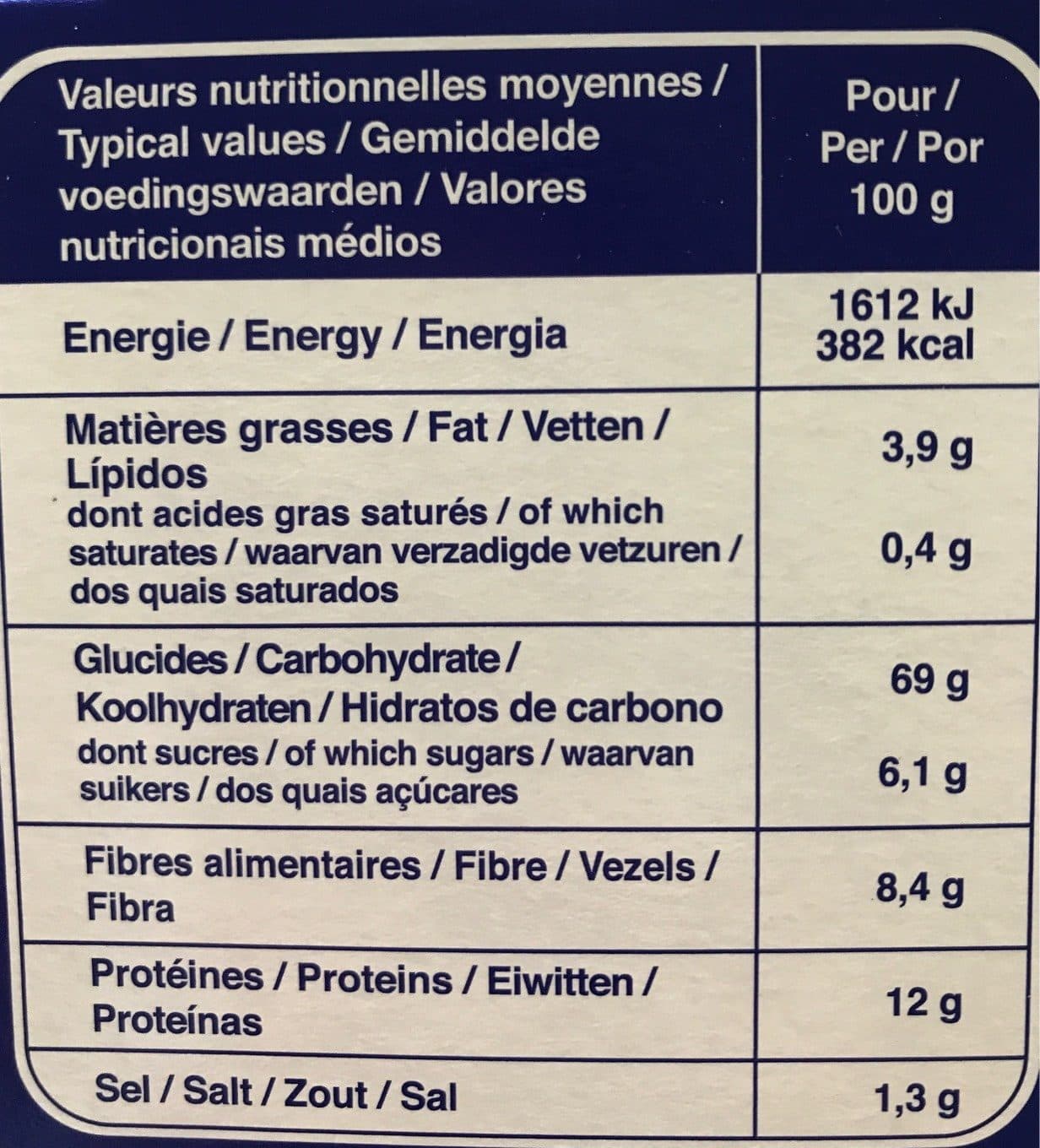 Brioche Pasquier Tartine de pain Rustique packshot