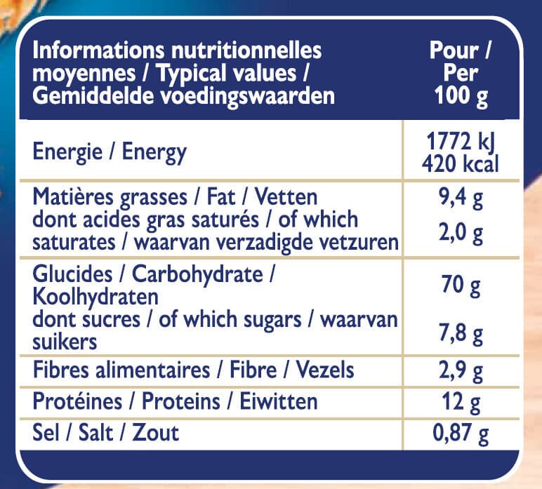 Brioche Pasquier GRILLETINE Froment packshot