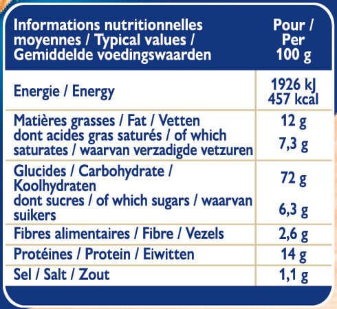 Brioche Pasquier Grilletine Briochée x12 packshot