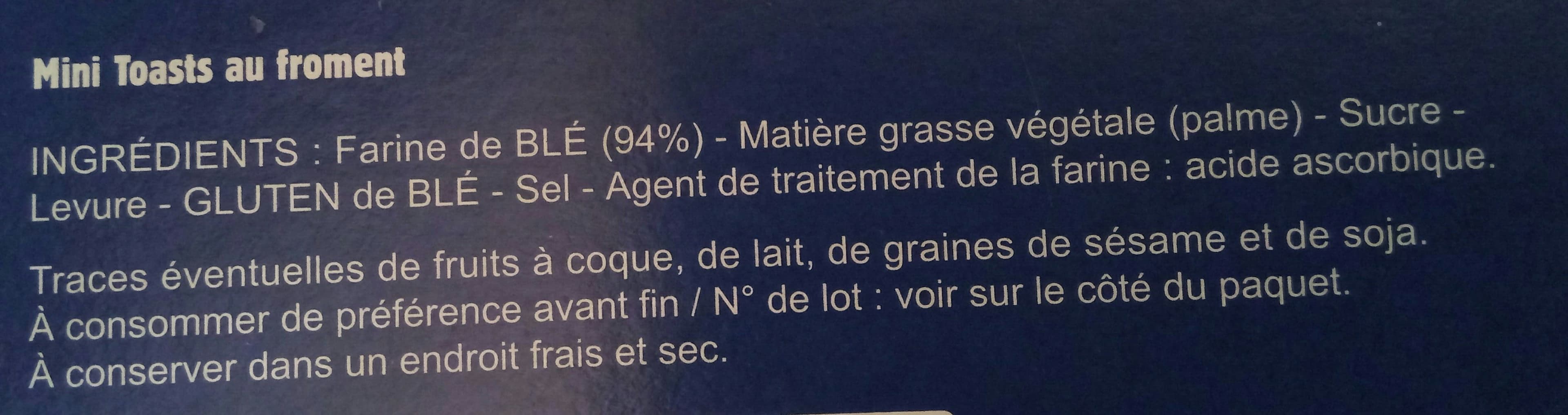 Lidl Mini Toasts à tartiner packshot