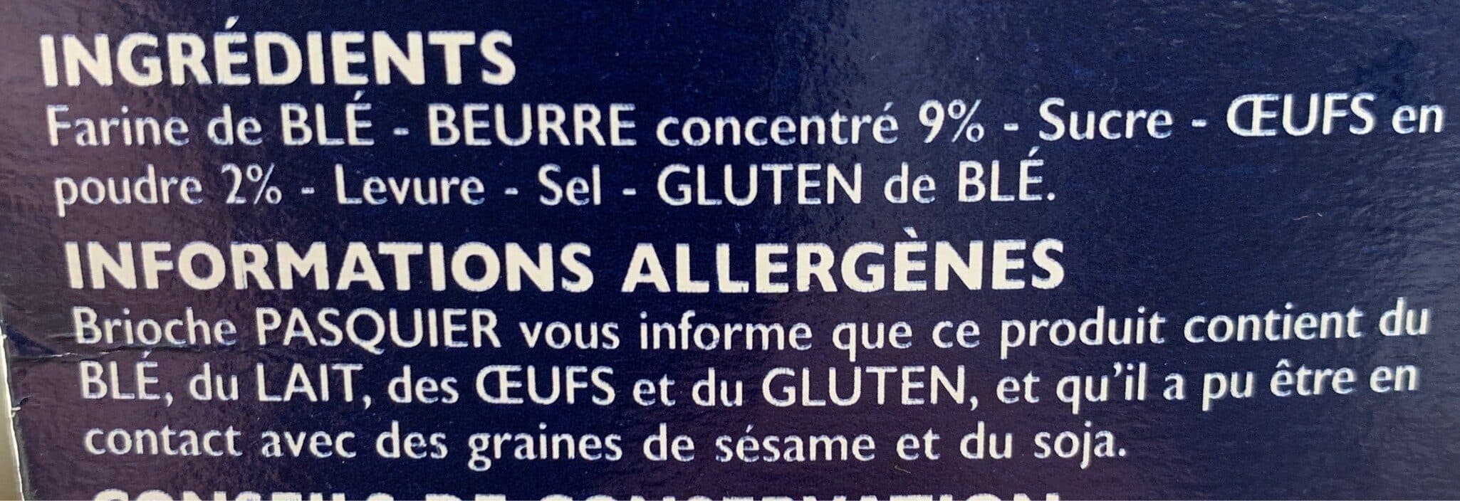 Brioche Pasquier Ficelles de Pain Brioché 200g packshot