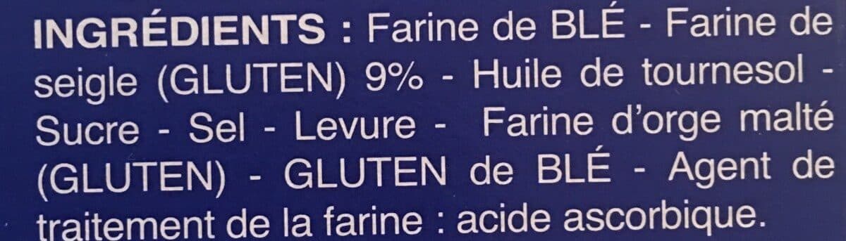 Pasquier tartines de pain campagne packshot
