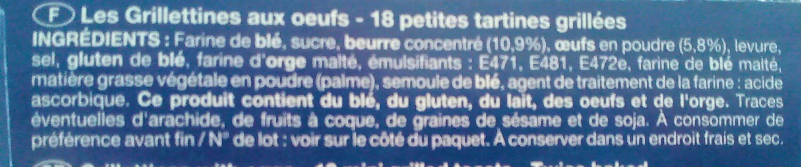 Pasquier Les grillettines packshot