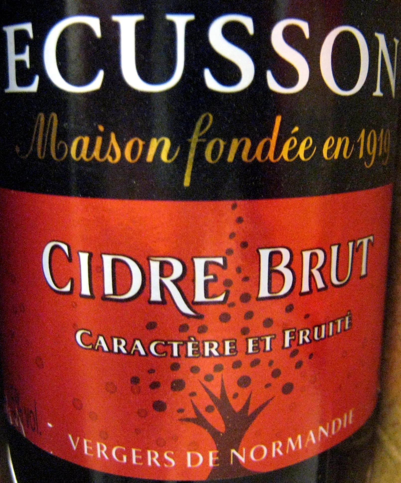 Ecusson Cidre Brut Ecusson 33 cl packshot