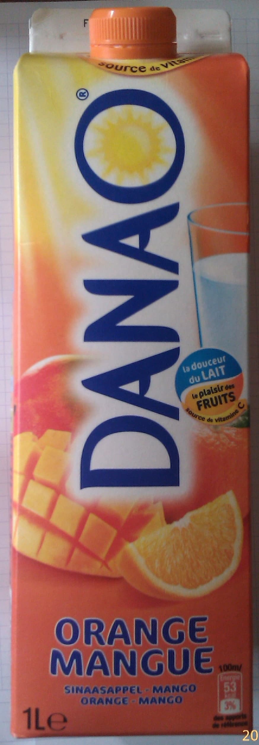 Danao Orange Mangue packshot