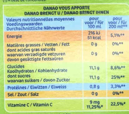 Danao Pomme Fruits exotiques packshot