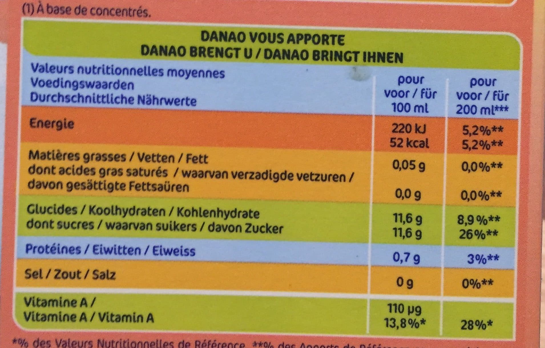 Danao Pêche abricot [Maxi format] packshot