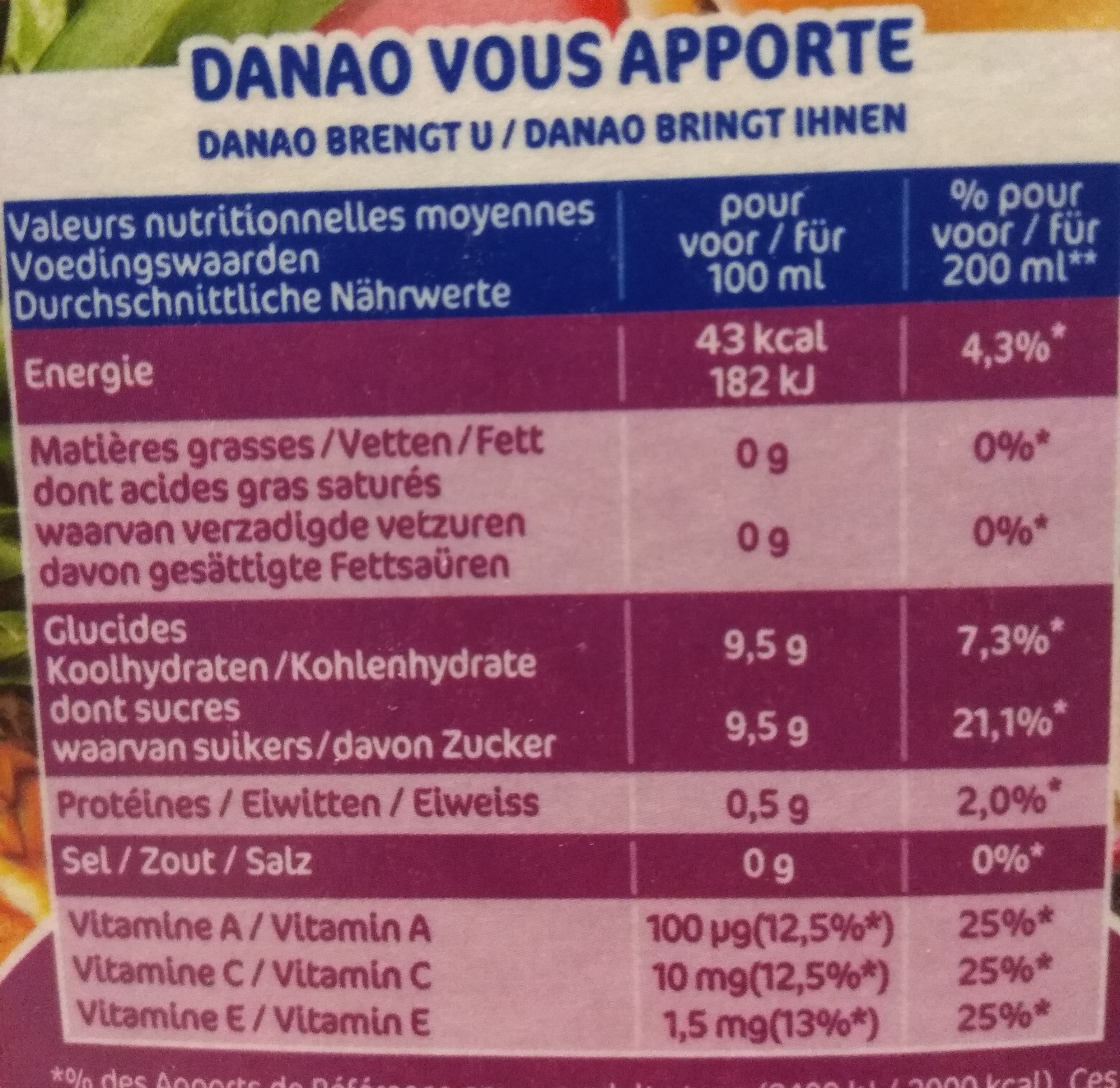 Danao danao multi vitaminé packshot