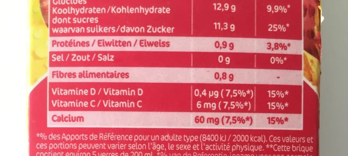 Danao Boisson fraise banane céréales Danao packshot