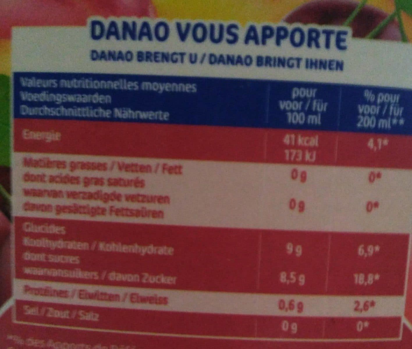 Danao Danao raisin blanc mandarine packshot