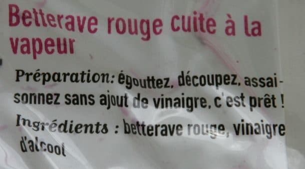 Betty Loire Betterave rouge packshot