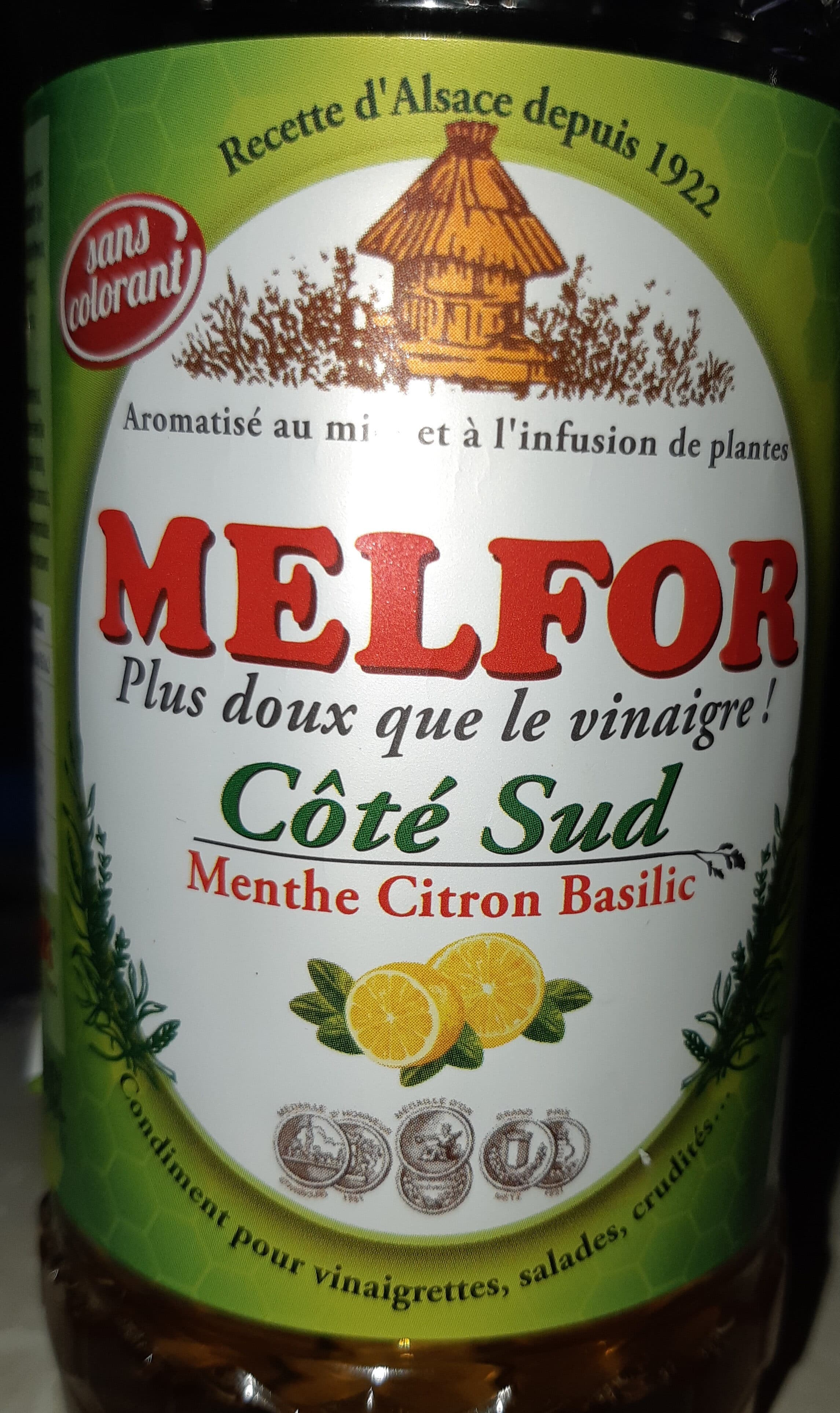 Melfor Menthe citron basilic packshot