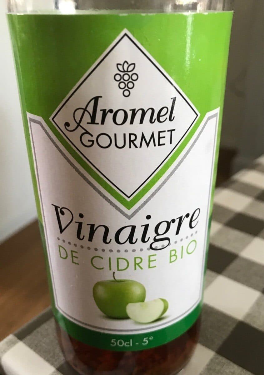 Aromel gourmet Vinaigre cidre biologique aromel gourmet 50 packshot