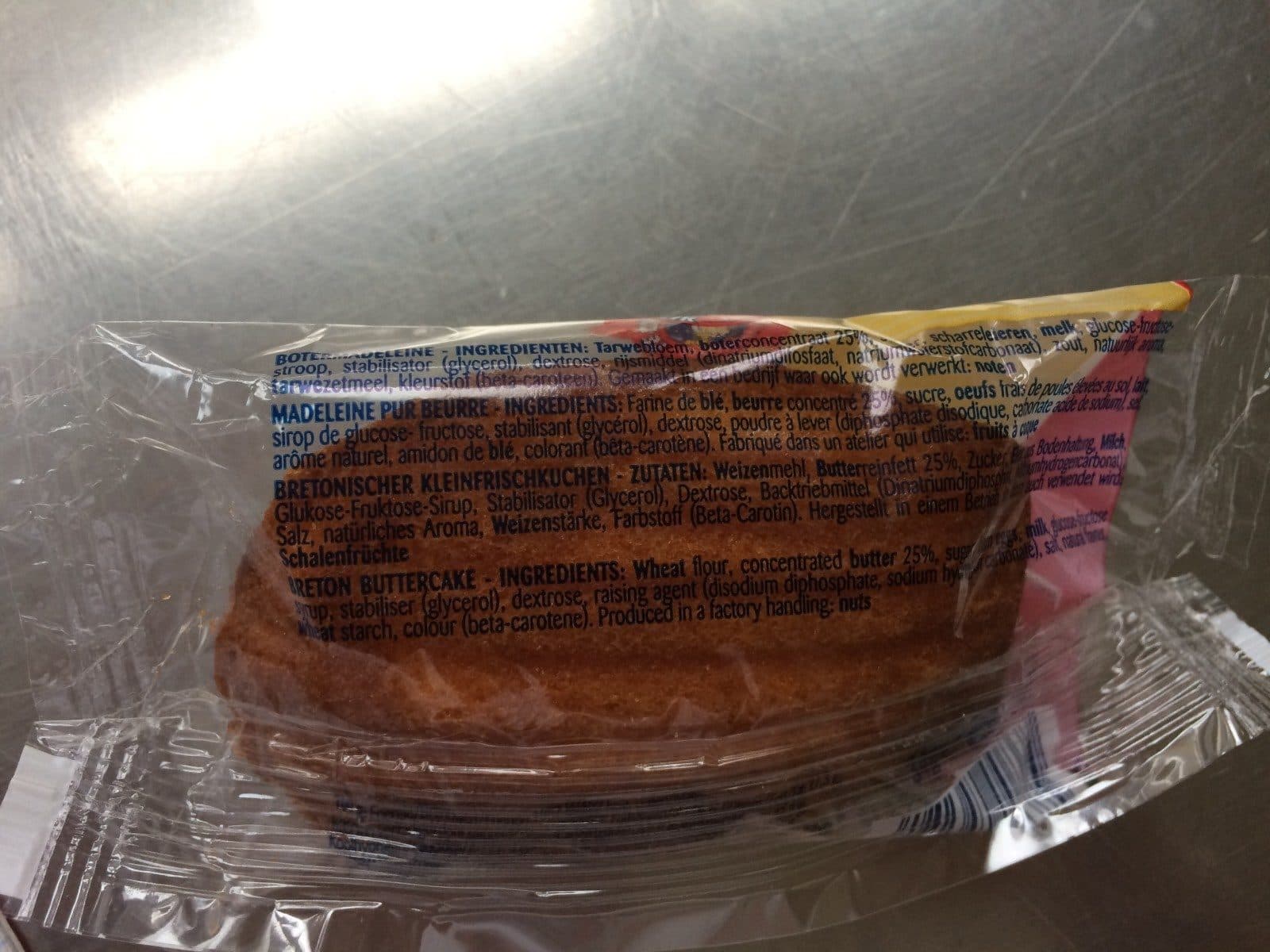 Lotus Lotus madeleine pur beurre x8 packshot