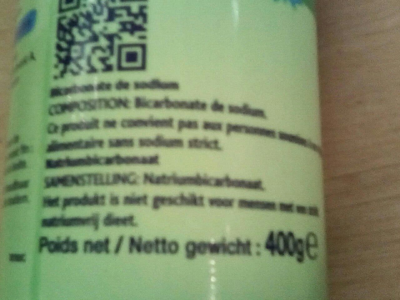 La Baleine Bicarbonate de sodium alimentaire packshot