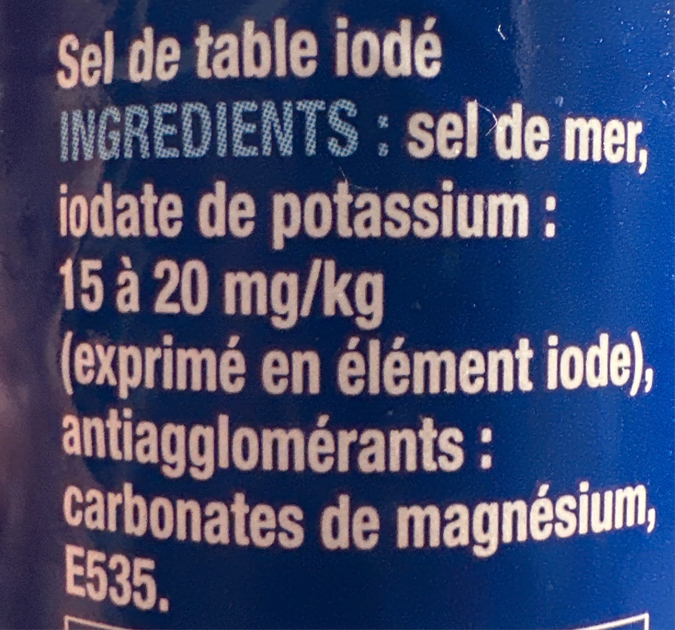 la baleine Sel Moulu de Méditerranée packshot