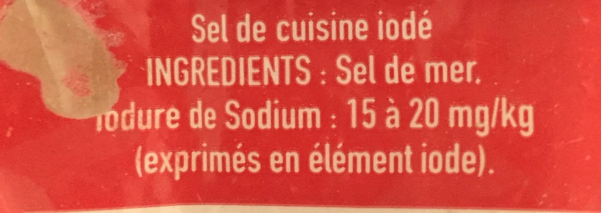 La Baleine Gros Sel Blanc Iodé packshot