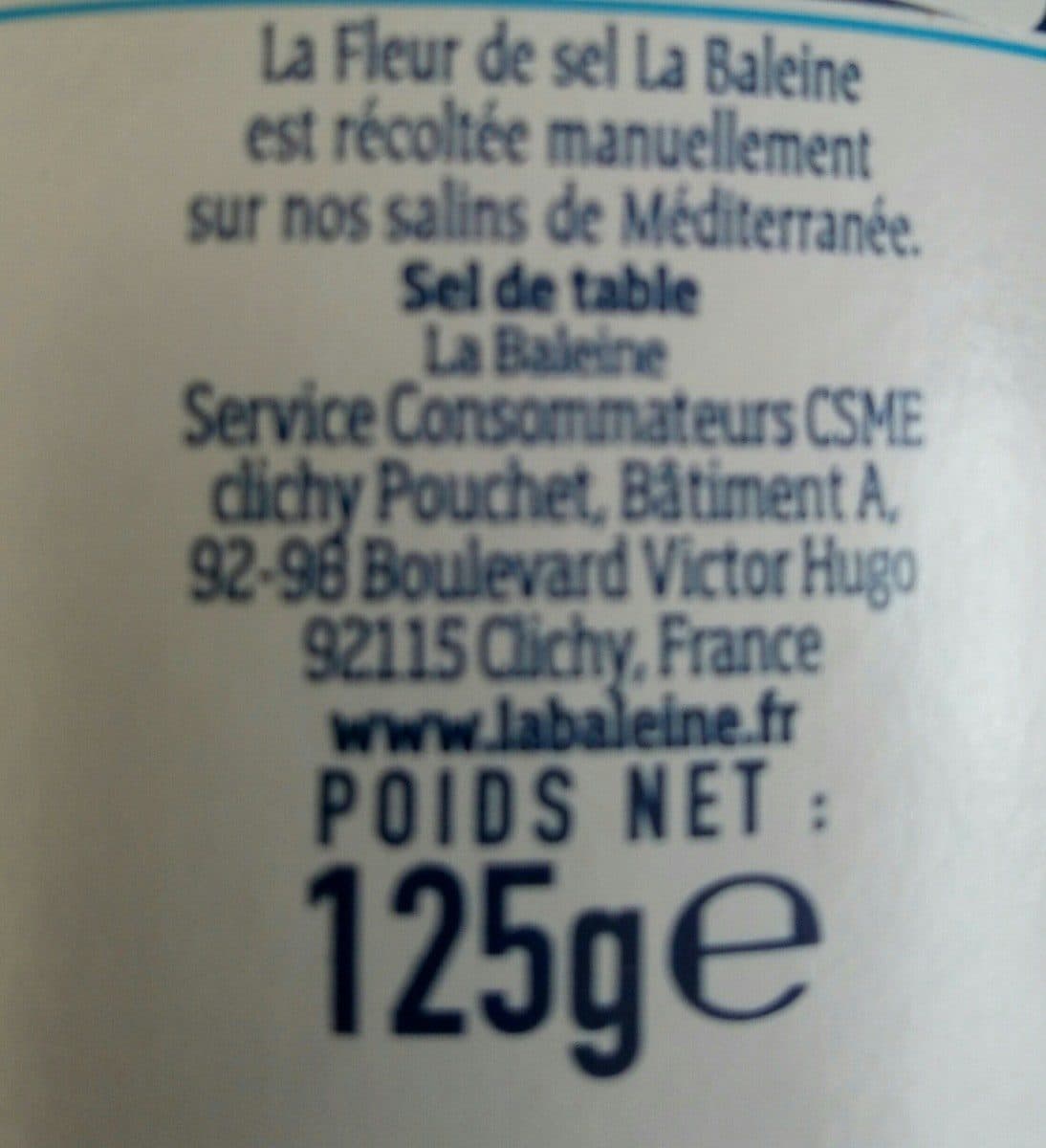 La Baleine La Baleine Fleur De Sel 125G packshot