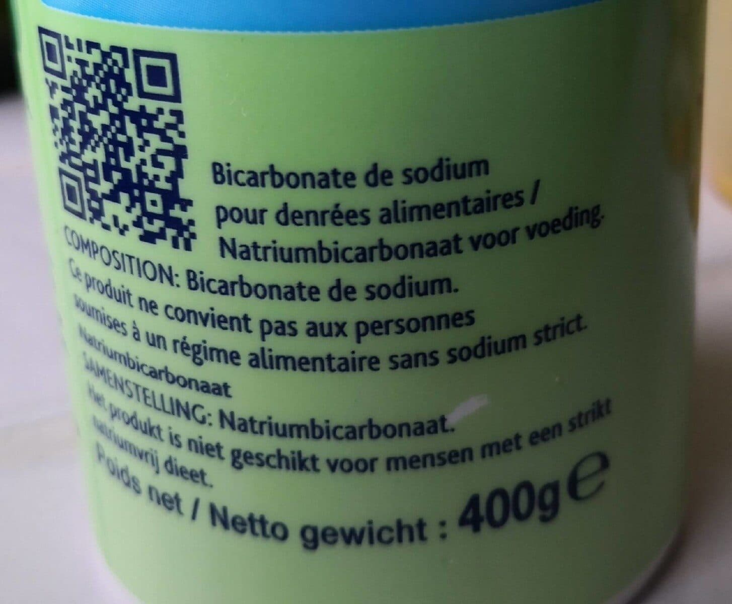 La Baleine Bicarbonate alimentaire packshot