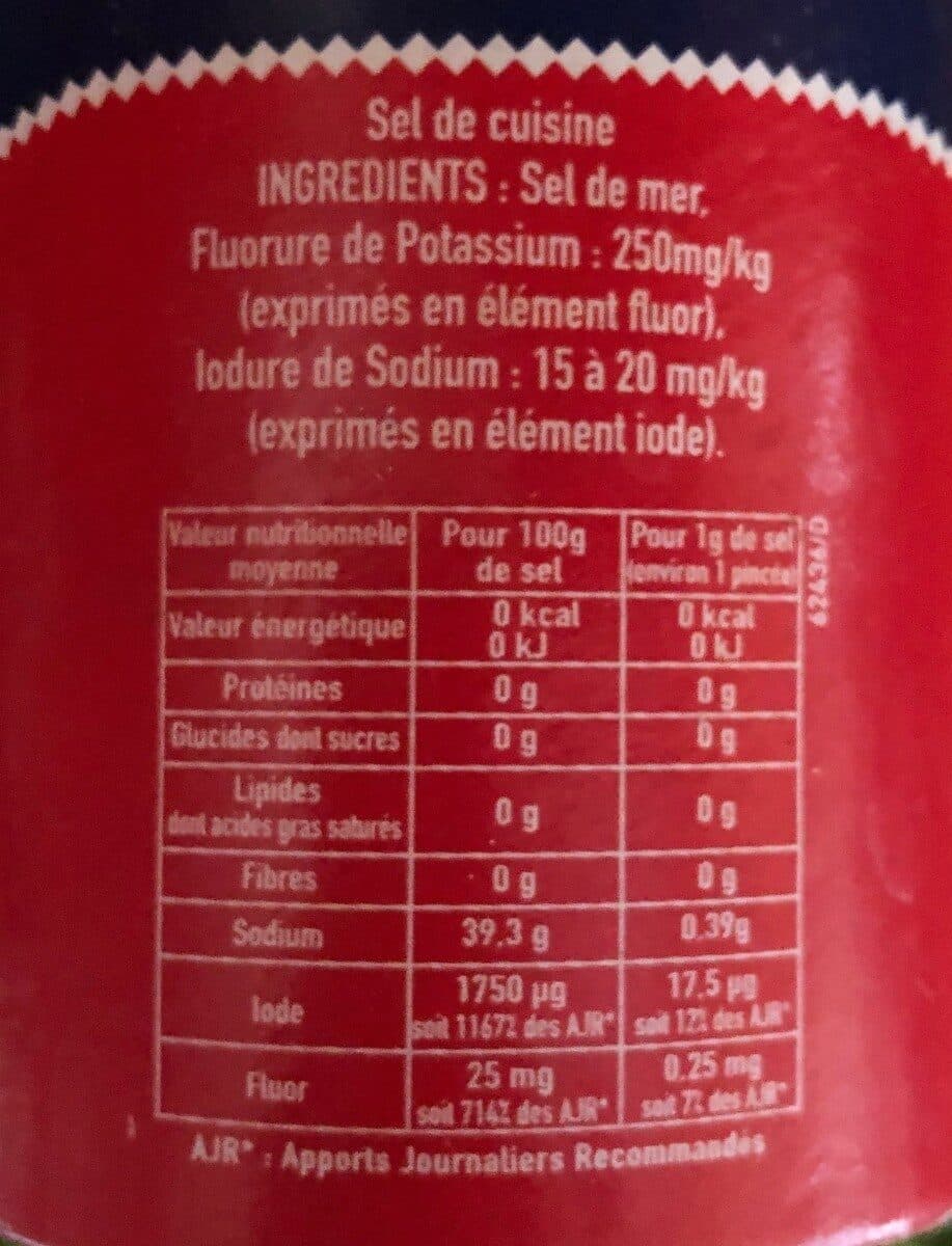 La Baleine Gros sel packshot