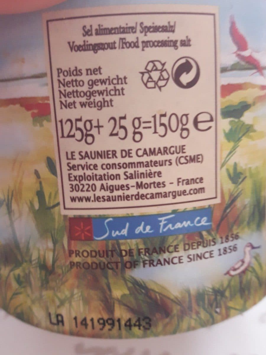 Nature sauvage Fleur De Sel +20% Gratuit packshot