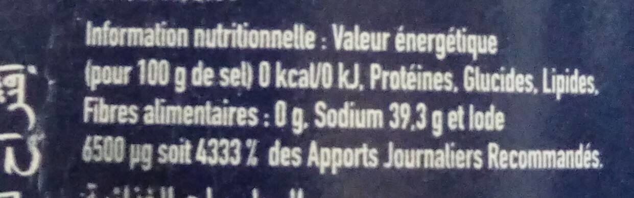La Baleine Sel de Mer packshot