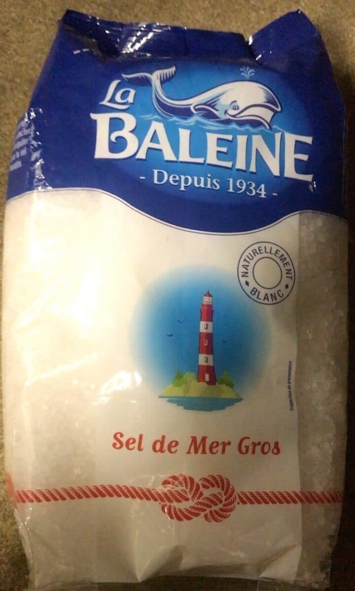 La Baleine Sel de Mer Gros packshot