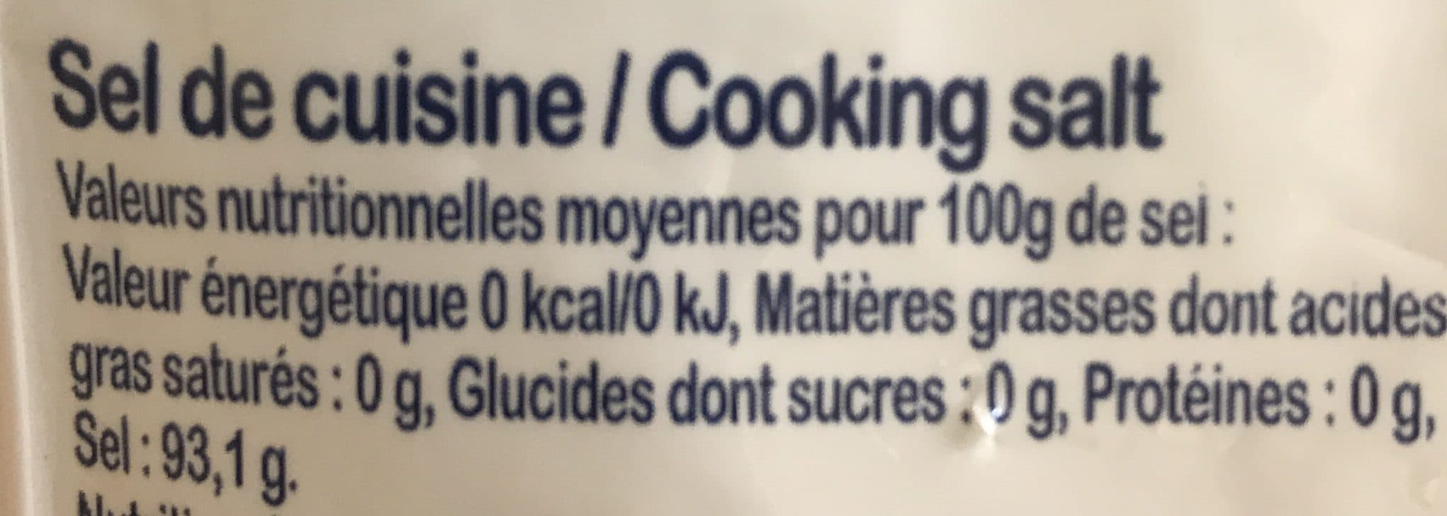 La Baleine Sel de Mer Gros packshot