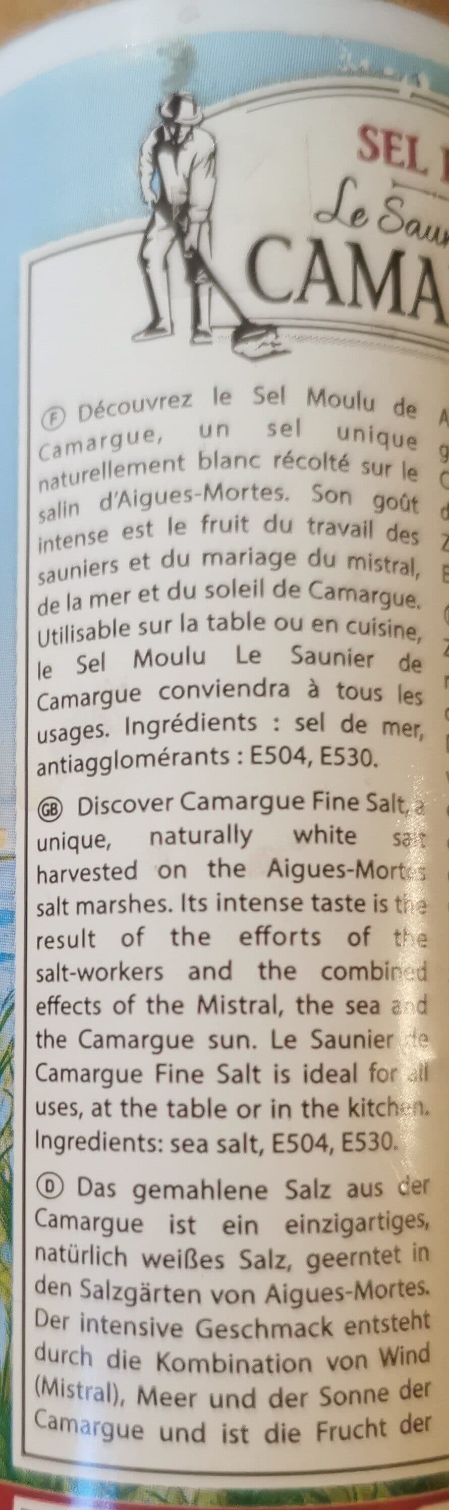 Le Saunier de Camargue Sel Fin packshot