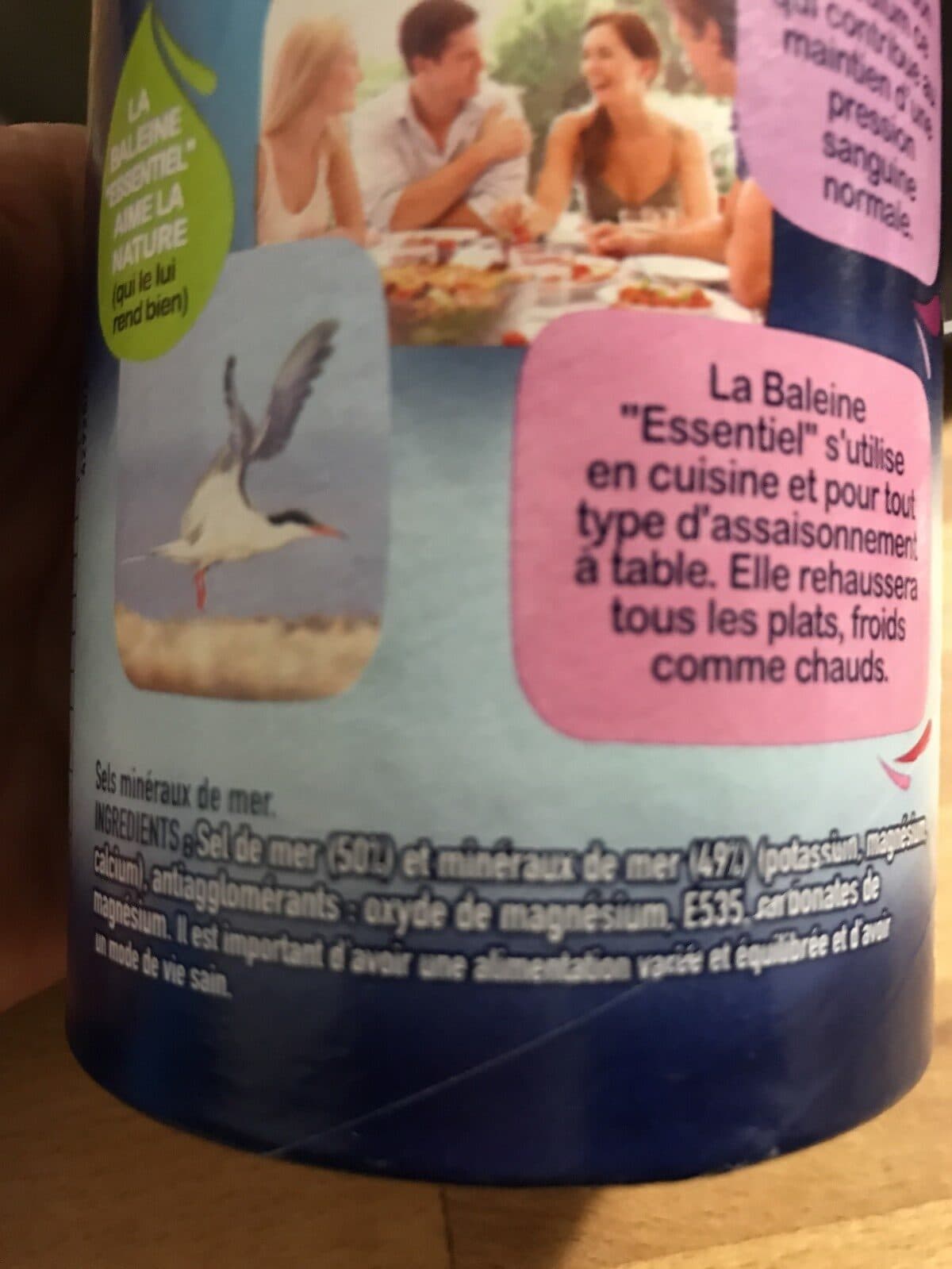 La Baleine Sel de mer La Baleine - Essentiel packshot