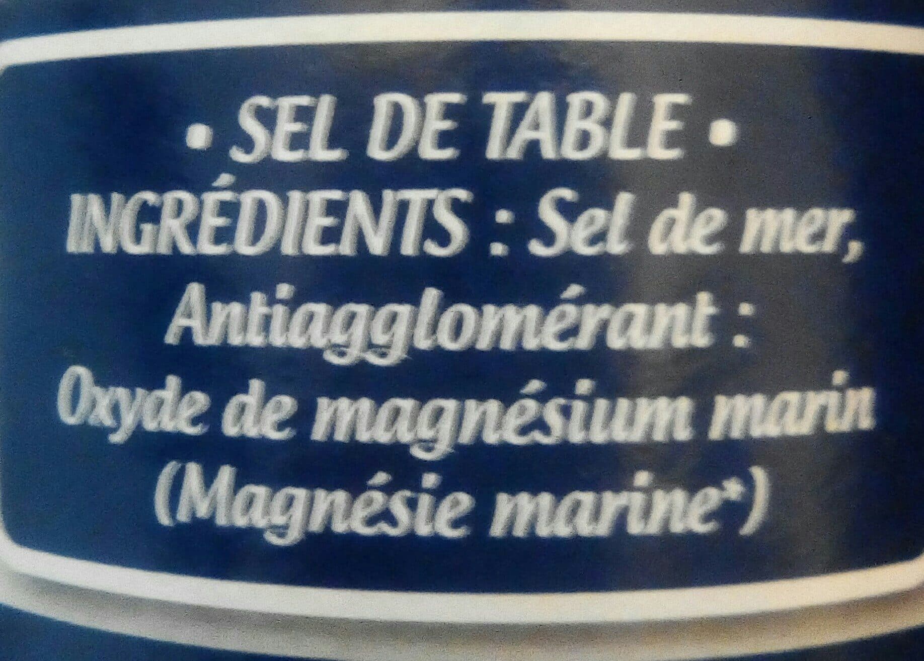 La Baleine Sel de mer la baleine grands espaces packshot
