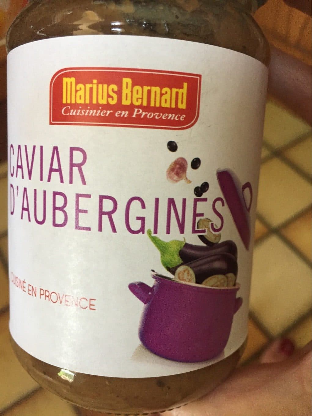 Marius bernard Caviar d'aubergines packshot