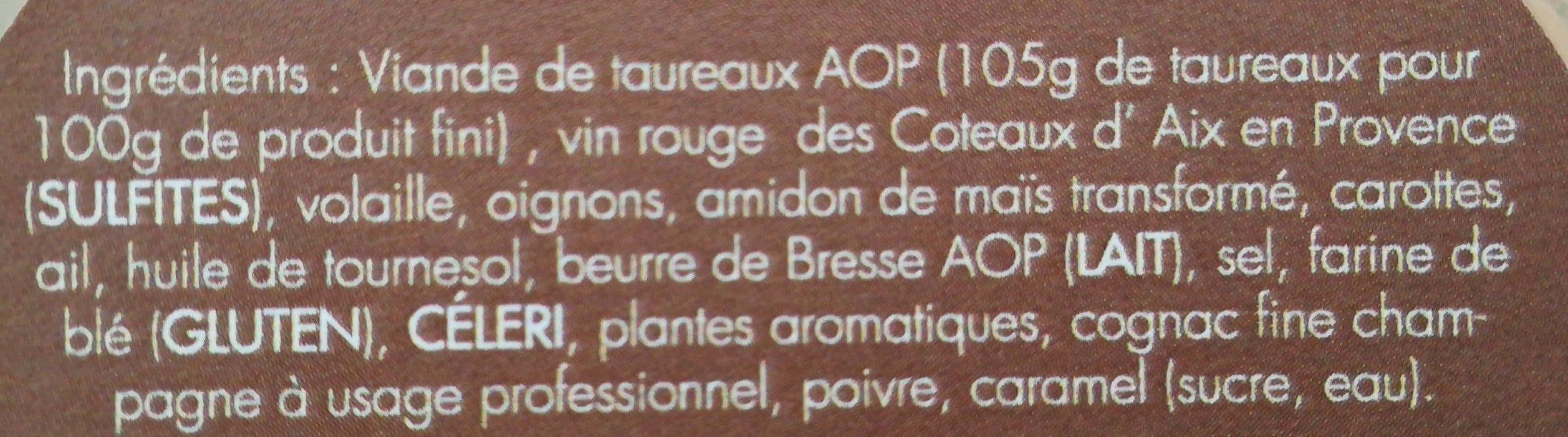 Open Food Facts Boeuf Gardian - Viande Aoc De Camargue packshot