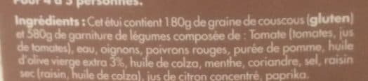 Marius Bernard Préparation pour taboulé à l'huile d'olive packshot