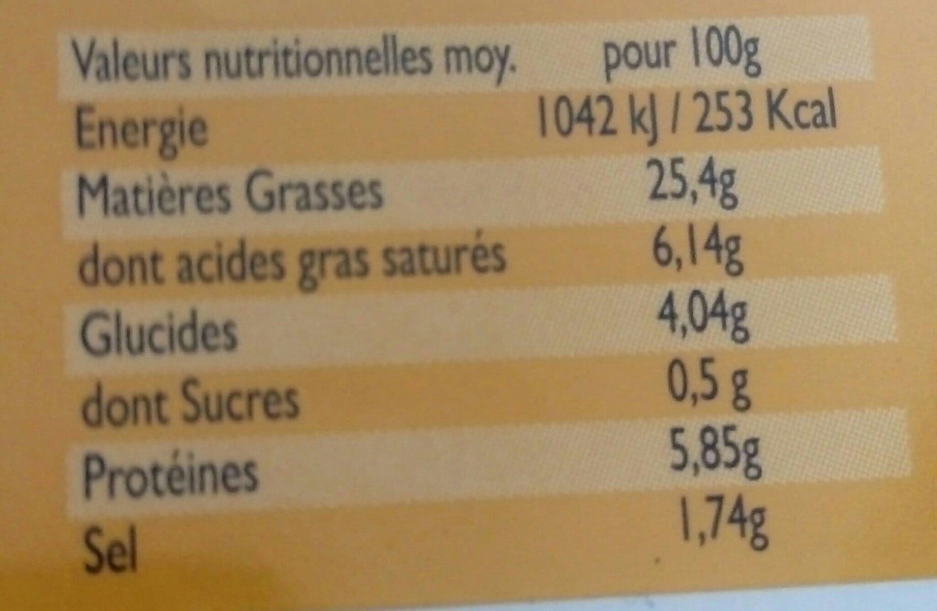 Marius Bernard Olive noire fromage de chèvre packshot