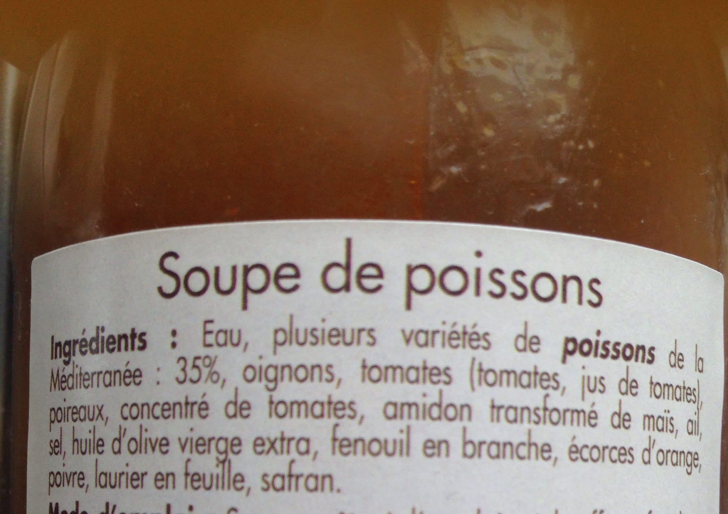 Marius Bernard Soupe de poissons packshot