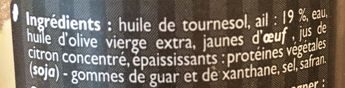 Open Food Facts Aïoli packshot