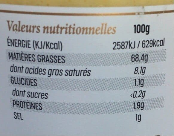 Marius Bernard Aioli packshot