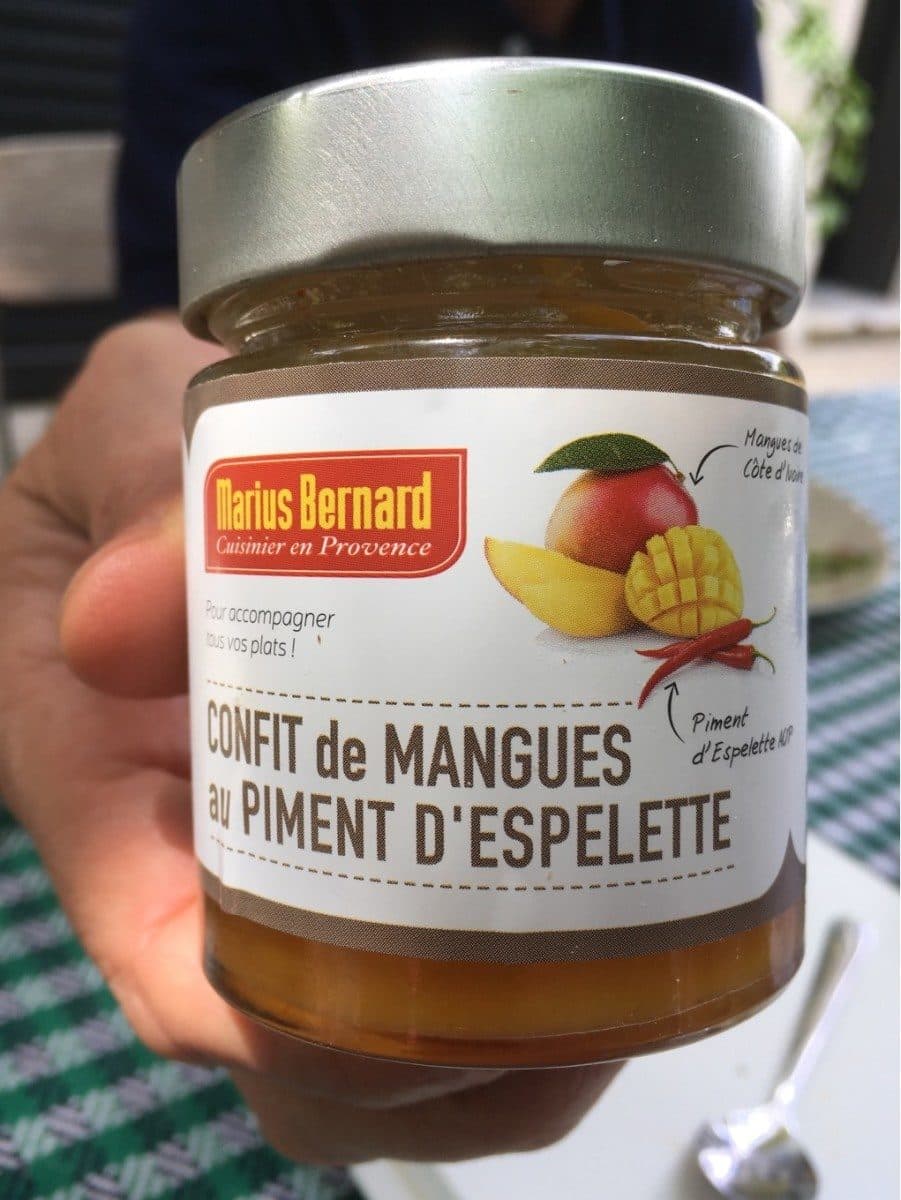 Marius Bernard Mango & Espelette Peper Konfijt 150G packshot