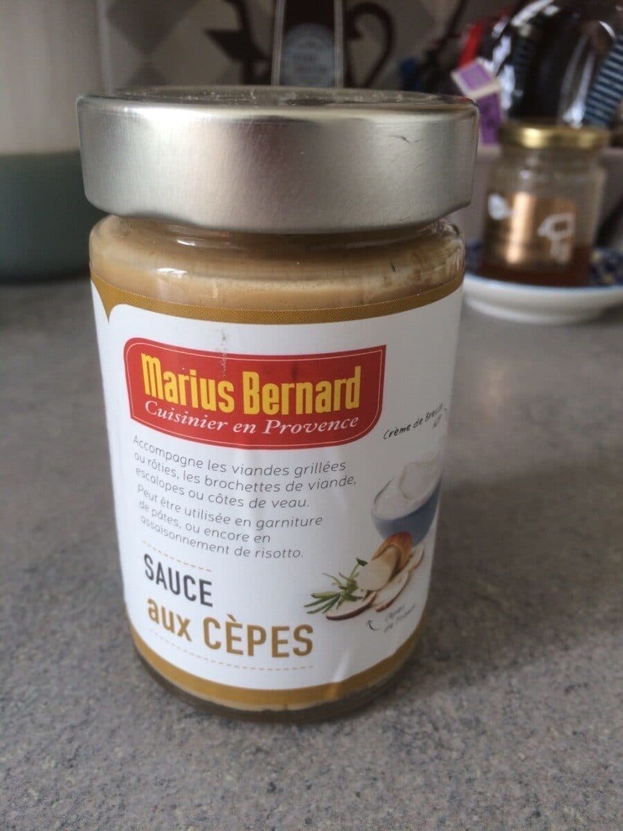 Marius Bernard Sauce aux cèpes packshot