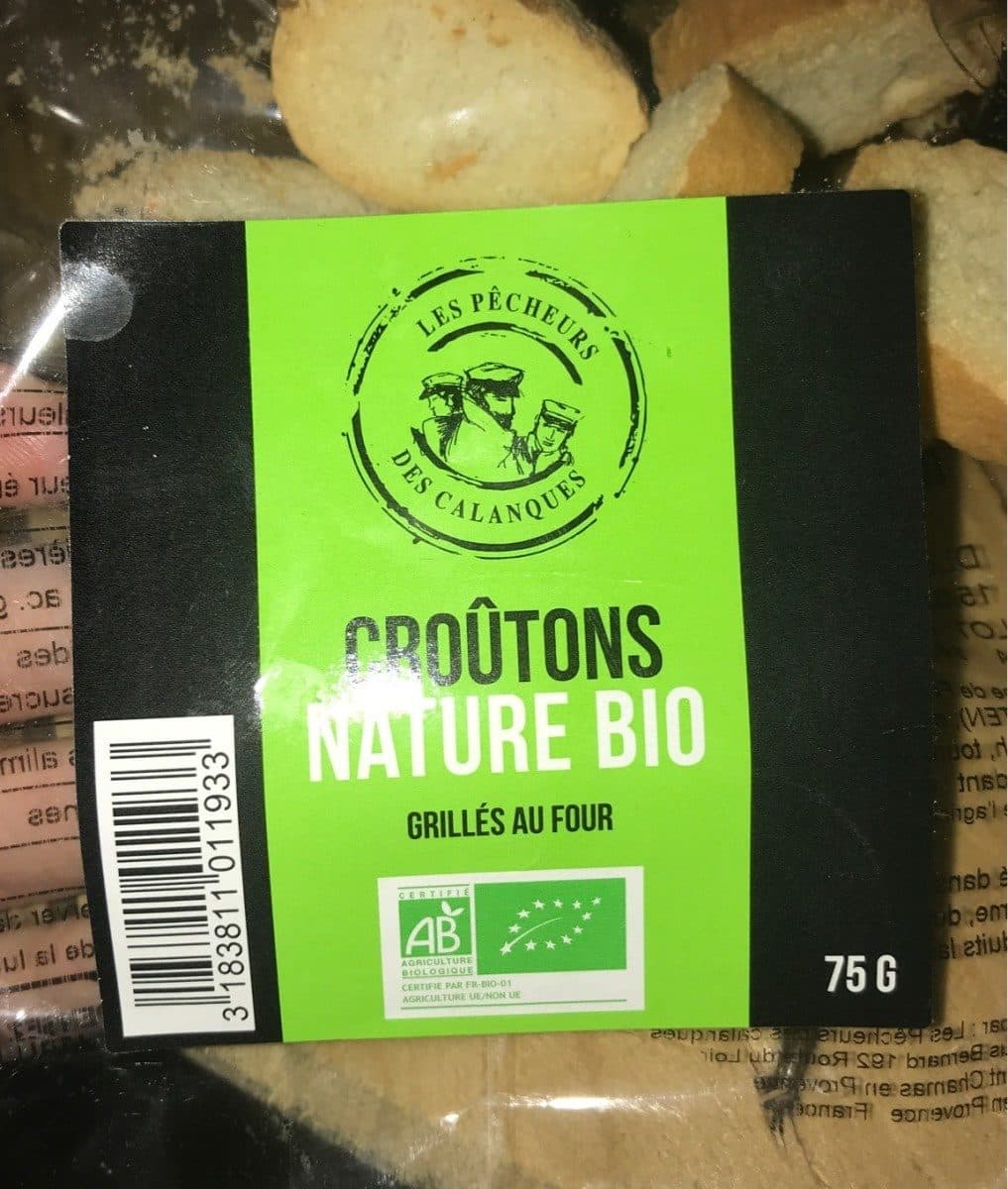 Open Food Facts Croûtons nature bio packshot