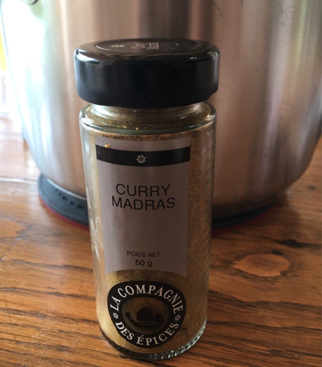 Open Food Facts Curry Madras packshot