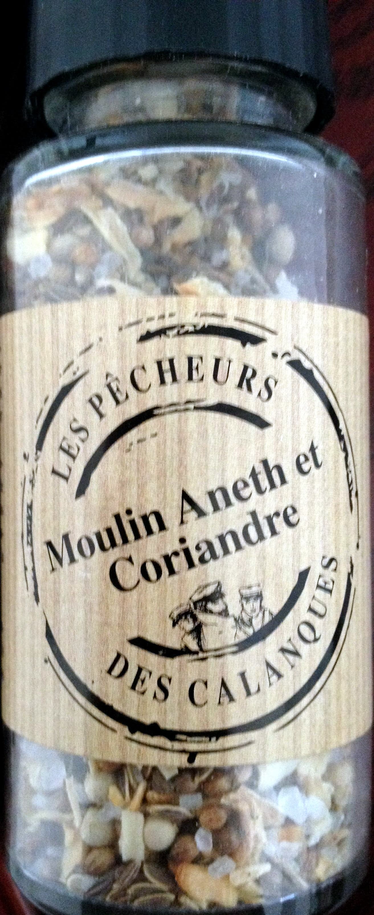 Les Pêcheurs des Calanques Moulin Aneth et Coriandre packshot