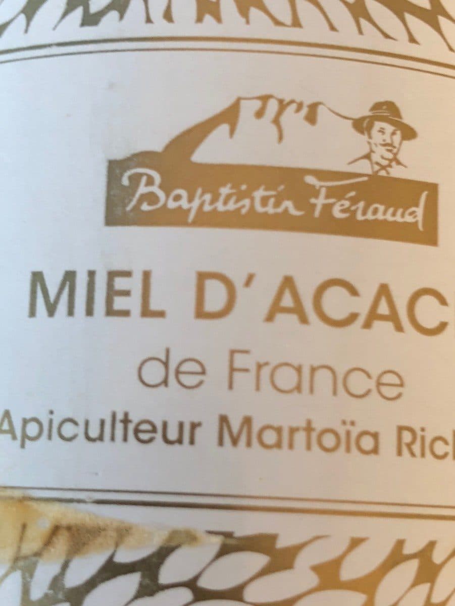 Baptistin Féraud Miel D'acacia de France packshot