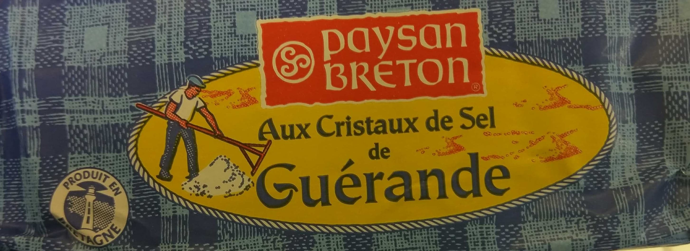 Paysan Breton Beurre Moulé Demi-Sel Aux Cristaux de Sel de Guérande packshot