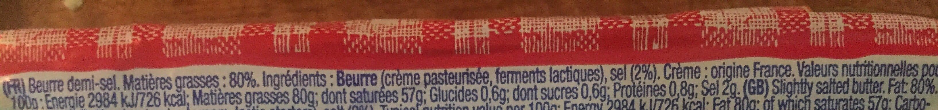 Laïta PAYSAN BRETTON - Le Beurre Demi-Sel packshot