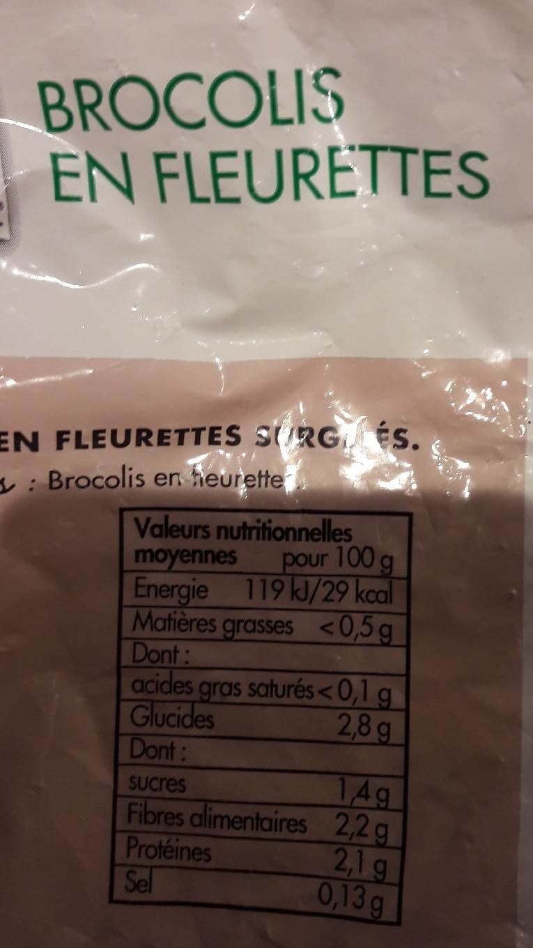 Toupargel Brocolis packshot