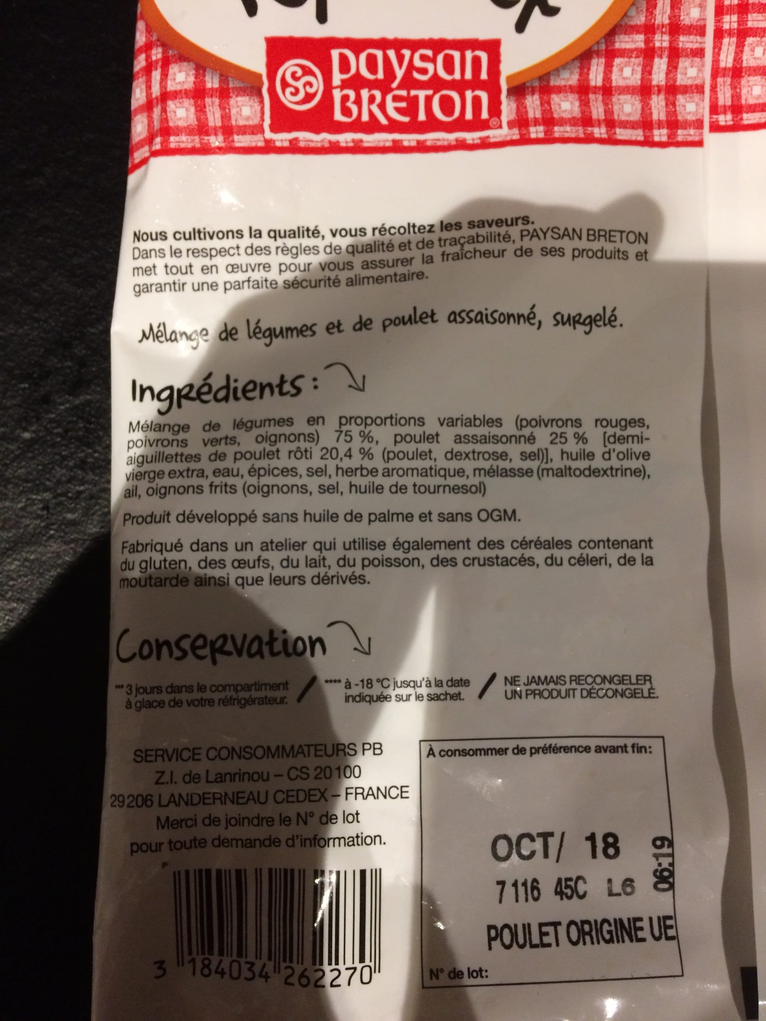 Paysan Breton La poêlée tex mex packshot