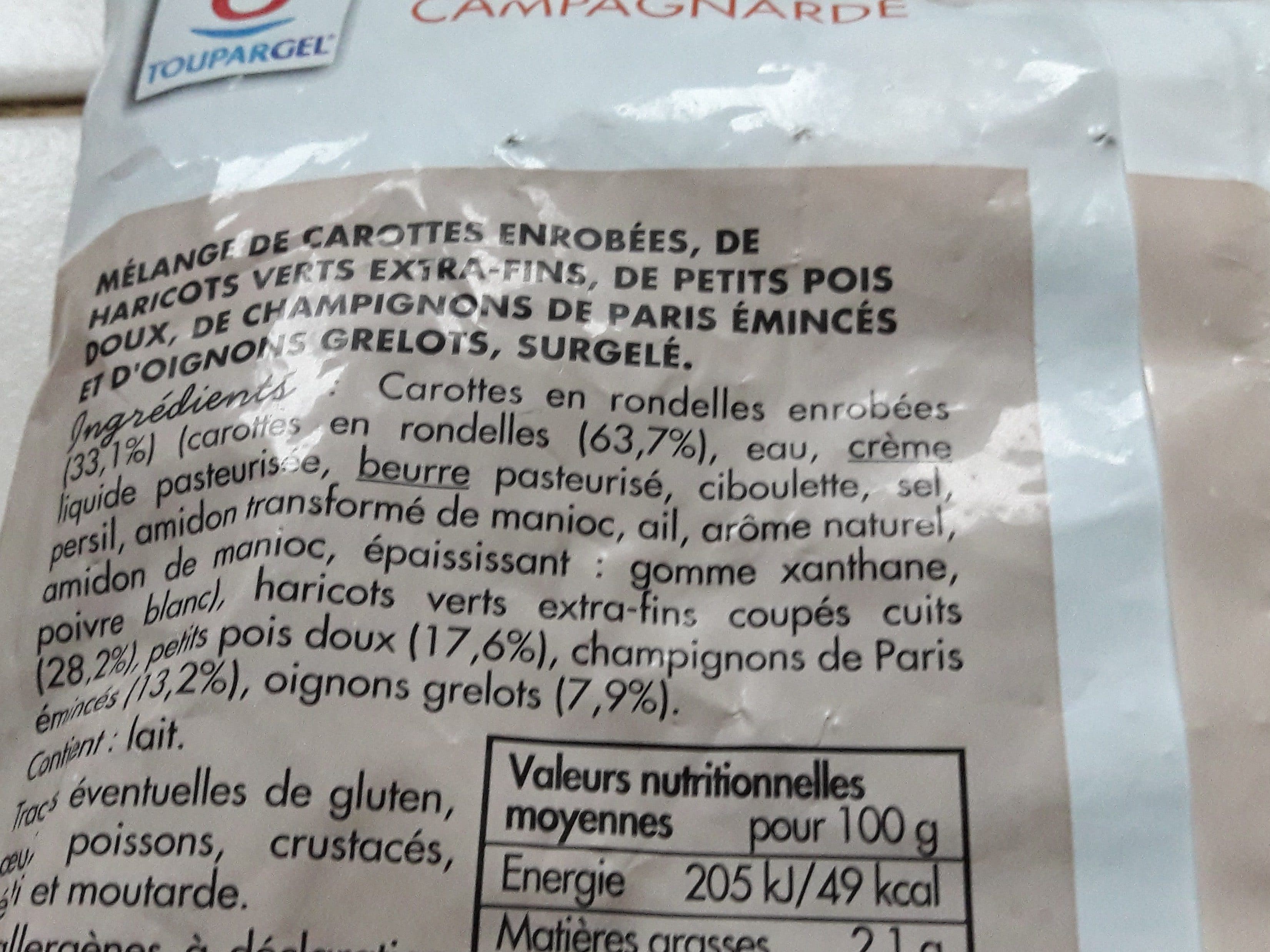 Toupargel Poêlee campagnarde packshot