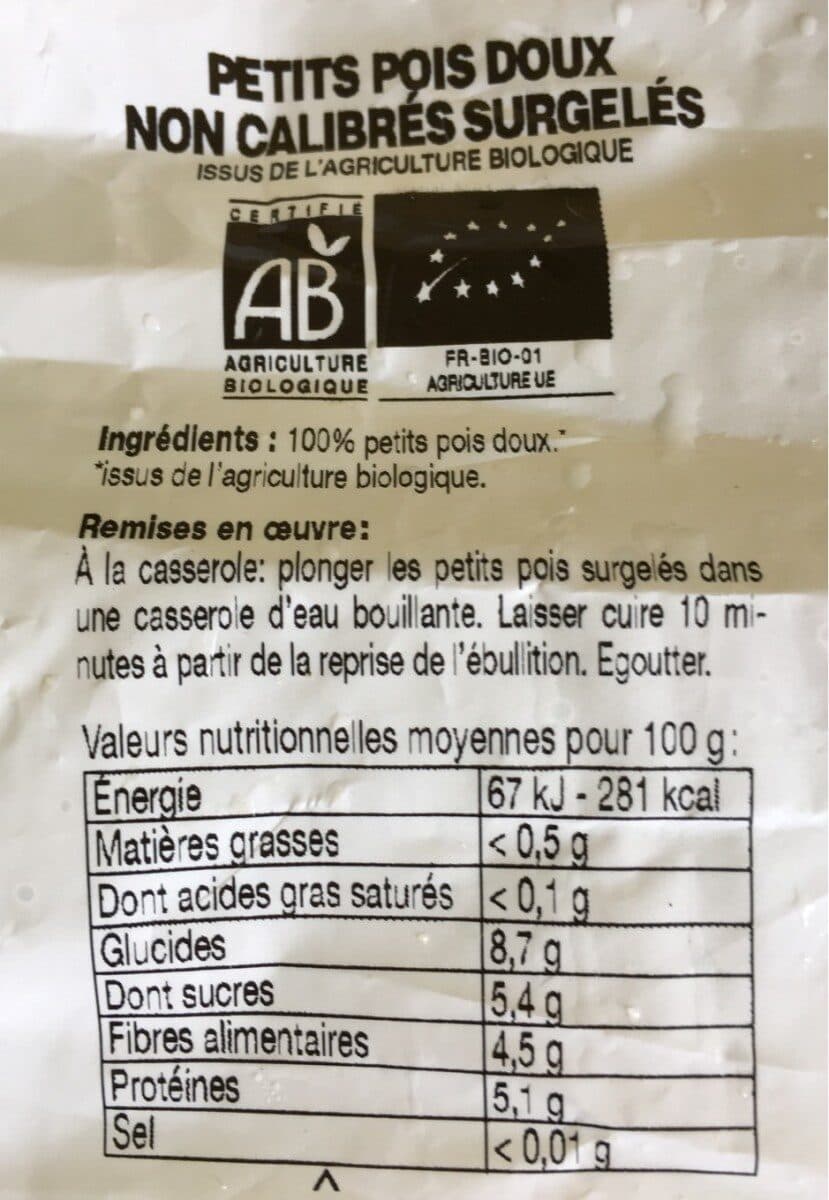 Carré De Verdure Petit Poids Doux packshot